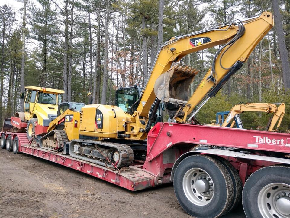 Equipment loaded on Big Red